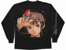 Load image into Gallery viewer, LAIN PS1 PROMO TEE - LONG SLEEVE
