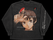 Load image into Gallery viewer, LAIN PS1 PROMO TEE - LONG SLEEVE
