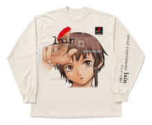 Load image into Gallery viewer, LAIN PS1 PROMO TEE - LONG SLEEVE
